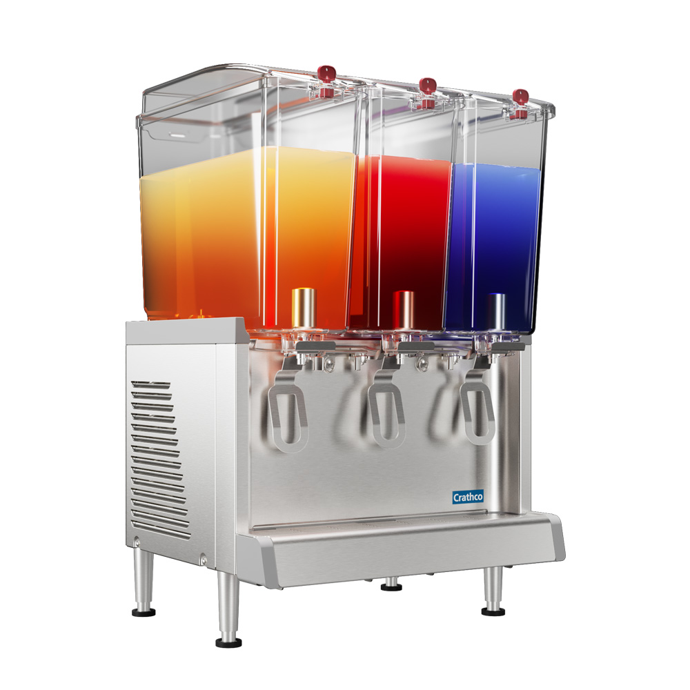 36l Automatic Commercial Cold Beverage Dispenser drink dispenser machine/3  Tanks Beverage Dispenser